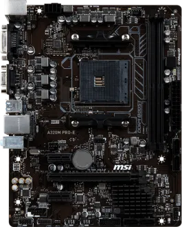 MSI A320M PRO-E