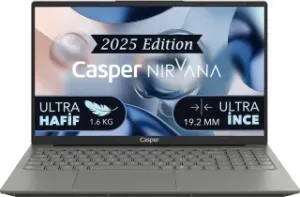 Casper Nirvana X600.7430-DF00X-G-F AMD Ryzen 5 7430U 32GB RAM 15.6 İnç