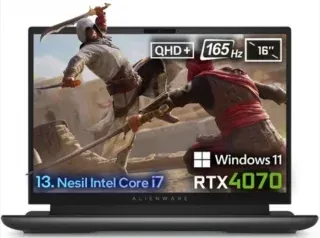 Dell Gaming Alienware M16 Intel Core i7-13700HX 64GB RAM 16.0 İnç