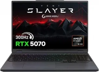 Game Garaj Slayer R9T-5070 AMD Ryzen 9 8945HX 32GB RAM RTX5070 16.0 İnç