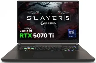 Game Garaj Slayer5 9XL-5070Ti Intel Core Ultra 9 275HX 32GB RAM 17.0 İnç