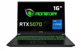 Monster Tulpar T6 V3.4.3 Intel Core i7-13700HX 16GB RAM 16.0 İnç