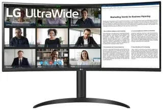 LG UltraWide 34WR55QC-B