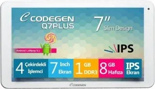 Codegen Q7 Plus 1GB RAM 8GB