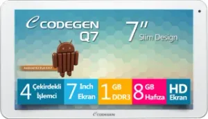 Codegen Q7 1GB RAM 8GB