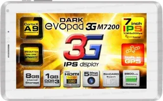 Dark EvoPad M7200 (3G) 1GB RAM 8GB