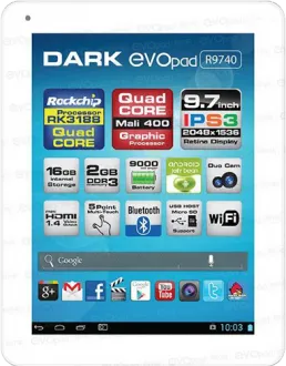 Dark EvoPad R9740 2GB RAM 16GB