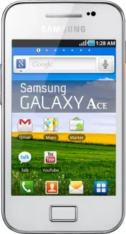 Samsung Galaxy Ace 278MB RAM 158MB
